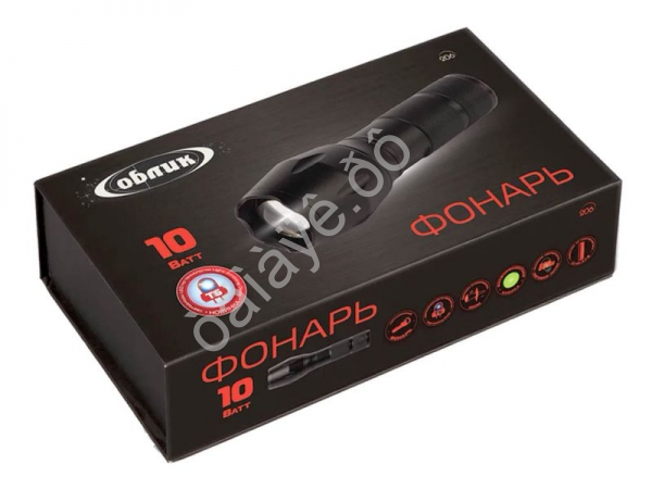 Фонарь аккумулят ОБЛИК 206 10W  /1
