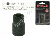 F65014 Головка 1/2 ударн 5-гран14мм Opel Astra G,Zafira,Smart F65014 Головка 1/2 ударн 5-гран14мм Opel Astra G,Zafira,Smart
