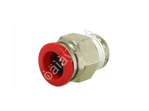 Фитинг цанговый прямой PU 3/8 х 12 mm наруж. резьба