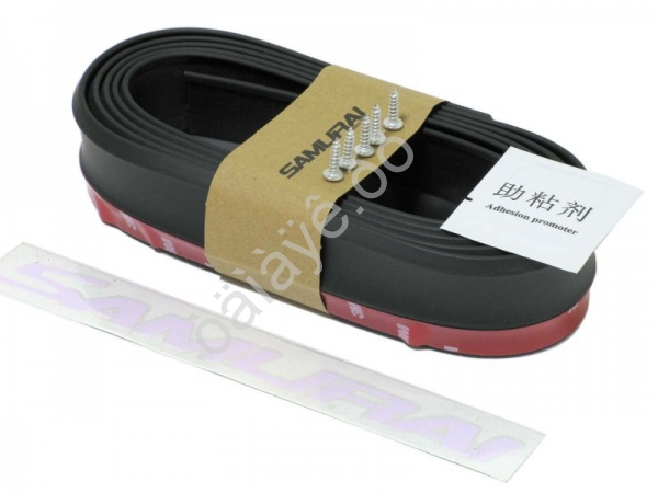 Губа под бампер универ.(Самурай черный) Губа под бампер универ.(Самурай черный)