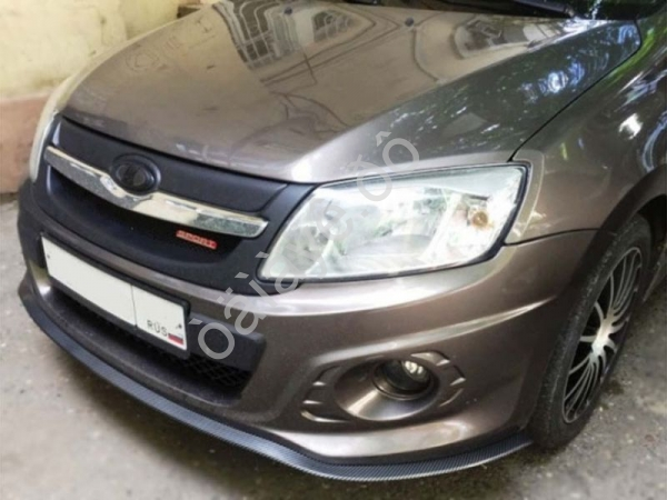 Губа под бампер универ.(Самурай черный) Губа под бампер универ.(Самурай черный)