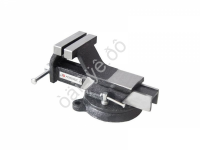 Тиски стальные поворотные с наковальней 8"-200мм Forsage