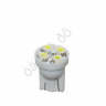 Светодиод Т10 -  4SMD  1210 белый (блистер, 2шт) 1/500_