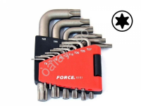 F5151 Набор угловых ключей TORX 15пред  /1/10/20