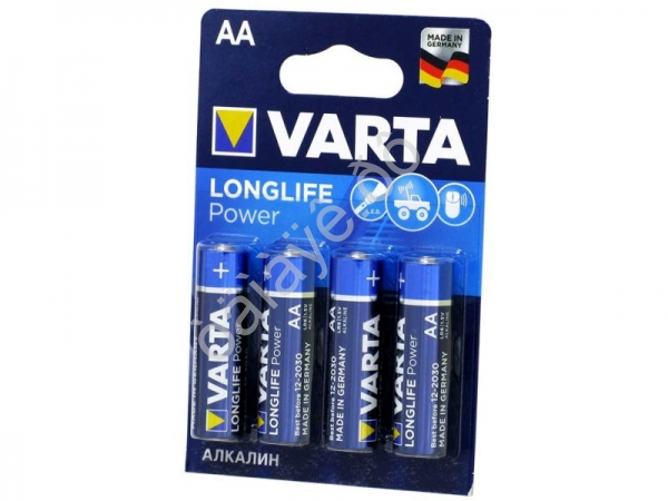 Батарейки VARTA АА R06 Long Life Power 4/80 Батарейки VARTA АА R06 Long Life Power 4/80