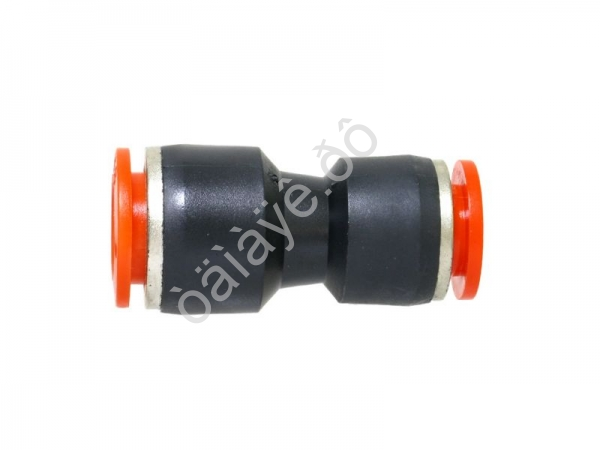 Фитинг цанговый соединительный пластик PU 8 х 10 mm