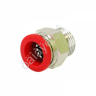 Фитинг цанговый прямой PU 1/2 х 16 mm наруж. резьба Фитинг цанговый прямой PU 1/2 х 16 mm наруж. резьба