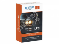 Светодиодные лампы MTF Light, серия RETROFIT LED, H7/H18, 30W, 2750lm, 3500K, кулер, к-кт.