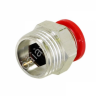 Фитинг пластик PU 1/2 х 12 mm наруж. резьба