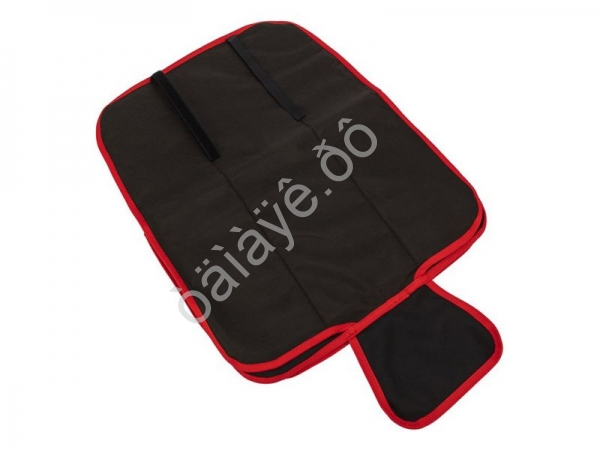 Накидка защитная под детское автокресло со спинкой и карманом