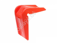 Уголок защитный для стяжного ремня, 60мм, ударопроч., морозост., красный /1/60