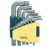 F5151LТ Набор TORX удлинёных с отверстием Г-образн. 15пр.  /1/5