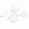 Кнопка 220v 2A (2c) (ON)-OFF Ø7,2 металл красная Micro/10