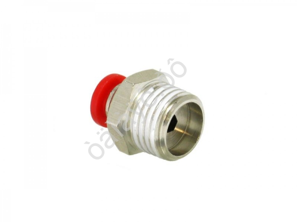 Фитинг цанговый прямой PU 1/4 х 4 mm наруж. резьба Фитинг цанговый прямой PU 1/4 х 4 mm наруж. резьба