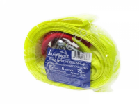 Трос буксировочный лента МАЯКАВТО™ полиэстер  15т, 6м, шириной 75мм со скобой такел.