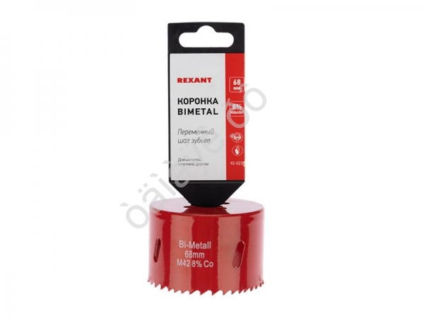 Коронка Bimetal 68мм REXANT