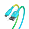 Дата-кабель универ. Lightning iP, радуга, 1м, 2А, FORZA Дата-кабель универ. Lightning iP, радуга, 1м, 2А, FORZA