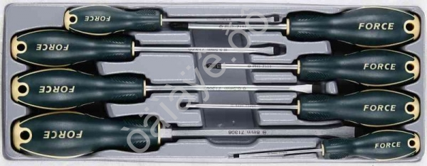 F2084B Набор отверток 8пред  /10