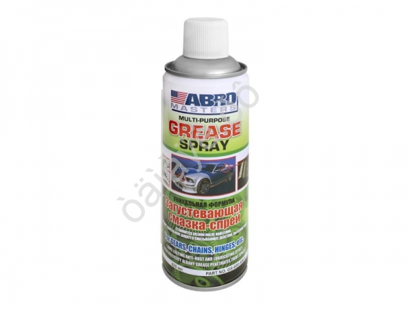Смазка-спрей загустевающая 420гр ABRO GS-600-AM-R /1/12