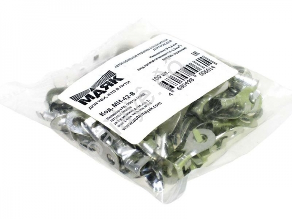 Наконечник 4,2 мм под провод сечения 1,5-2,5мм² МН-42-В латунь луженная (100шт)