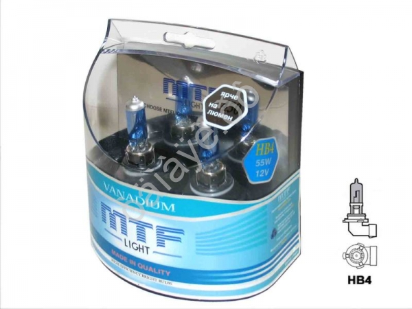 Набор ламп MTF HВ4 9006 12V55W Vanadium 5000K (Корея) Набор ламп MTF HВ4 9006 12V55W Vanadium 5000K (Корея)