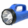 Фонарь аккум 220В, синий, 3W LED+12SMD LED 2 режима, SLA Ultraflash LED3818SM