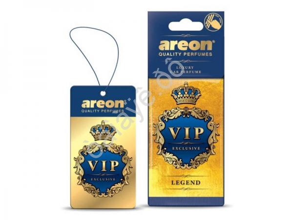 Освежитель воздуха "Аreon VIP" подвесной бумажный Legend
