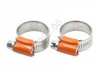 Хомут червячный усиленный оцинкованный 16-25 мм (11,7мм) "Маяк" (2шт.) W1 МАЯК