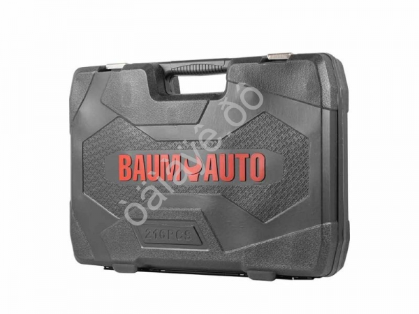 Набор инструментов 216пр. 1/4", 3/8", 1/2" (6гр.) BaumAuto