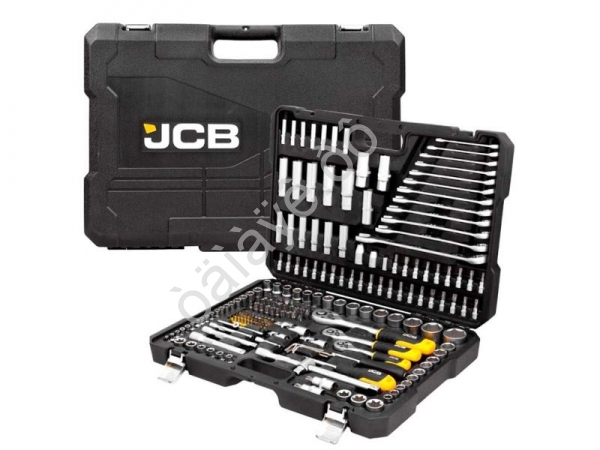 Набор инструментов 216пр., 1/4", 3/8", 1/2" (6 гр.) JCB-38841