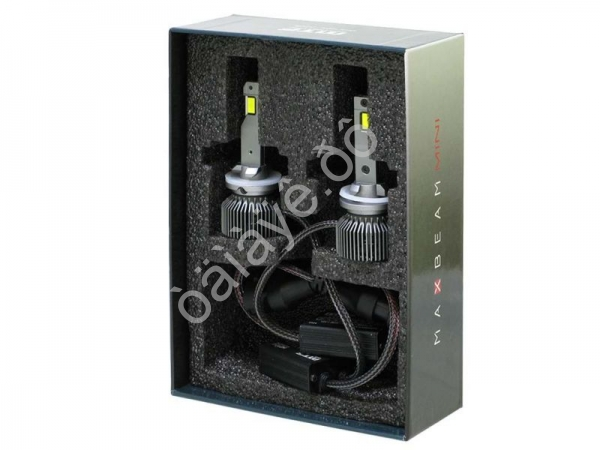 Светодиодные лампы MTF Light, серия MaxBeam Mini, H27(880/881), 12V, 45W, 4500lm, 6000K, кулер, кт.