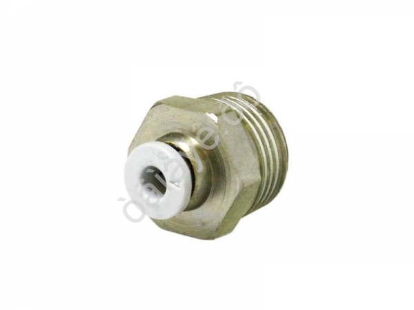 Фитинг цанговый прямой PU 3/8 х 4 mm наруж. резьба