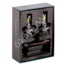 Светодиодные лампы MTF Light, серия MaxBeam Mini, H4/H19, 12V, 45W, 4500lm, 6000K, кулер, комплект.