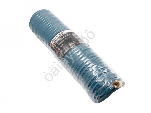 Шланг PU спиральный  10мм х 14мм х 10м с быстроразъемами (латунь, макс давление - 15bar, рабоч Forsa