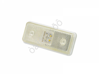 Указатель габаритов  2326W 12/24v (белый)  /1/20