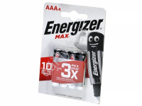 Батарейки  ENERGIZER MAX ААА  LR03 /4/480