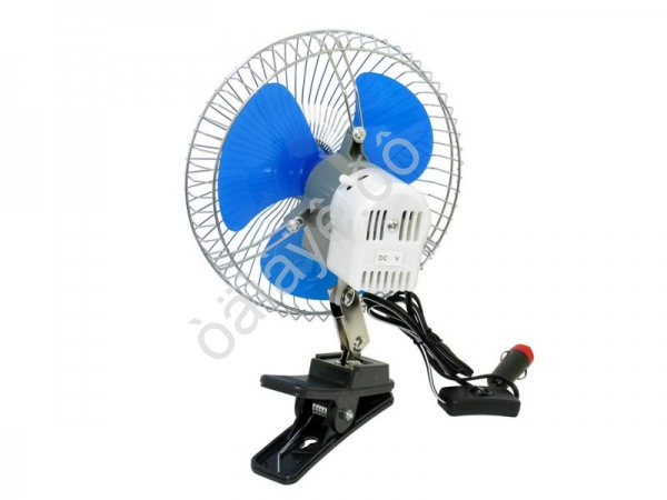 Вентилятор 6" на прищепке 12V М5 1/24_