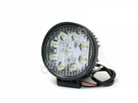 Фара светодиод. дополнит.  9SMD 27W 1890LM 9-30V 6000K WHITE (130х60х105)