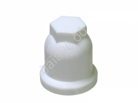 Колпачок на гайку 32мм (белый) длинный /1/100/400