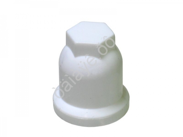 Колпачок на гайку 32мм (белый) длинный /1/100/400