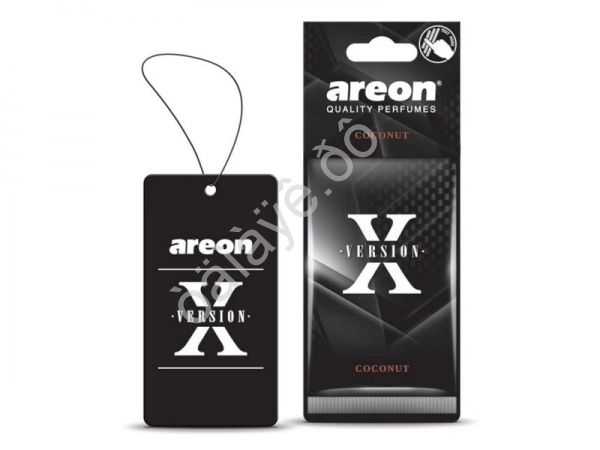 Освежитель воздуха "AREON X-VER" подвесной бумажный (CoconutКокос) /1/10/120/ Освежитель воздуха "AREON X-VER" подвесной бумажный (CoconutКокос) /1/10/120/