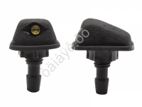 Жиклер омывателя H веерный универсальный регулируемый на гайке Маяк NA-018 /10/