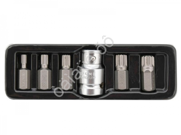 Набор бит 1/2"  6 предметов SPLINE YATO