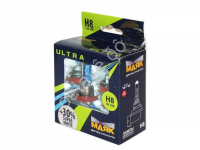 Лампа МАЯК ULTRA H8 12V 35W PGJ19-1 SUPER WHITE +30%