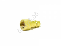 Фитинг 1/4" брс-папа/ внутр. резьба латунь