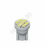 Светодиод Т10 -  8SMD  1210 белый /10/100_