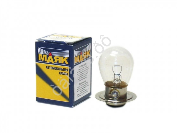 Лампа МАЯК A12V 50W P42s (лампа тракторная) 1/10 Лампа МАЯК A12V 50W P42s (лампа тракторная) 1/10
