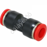 Фитинг цанговый прямой пластик 10 х 10 mm Фитинг цанговый прямой пластик 10 х 10 mm
