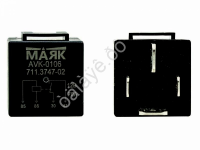 Реле стартера 4-х контактное для а/м ВАЗ 3110, 3302 70А 12В с кронштейном Маяк AVK-0106