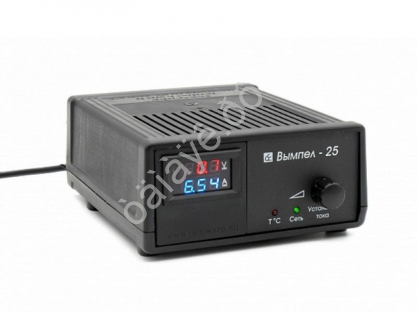 Зарядное устройство Вымпел-25 (автомат,0-7А,14.8В,LED амперметр/вольтметр) Зарядное устройство Вымпел-25 (автомат,0-7А,14.8В,LED амперметр/вольтметр)